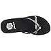 Yellow Box womens Gateway Wedge Flip Flop, Black, 8 US