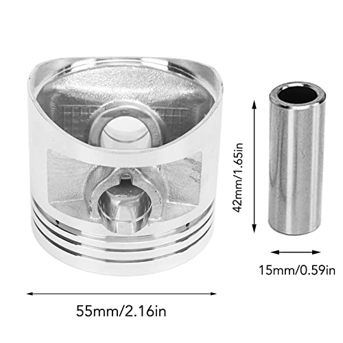 Kit de pistão de motor, conjunto de anéis de pistão de alta dureza, anéis de vedação de liga de aço