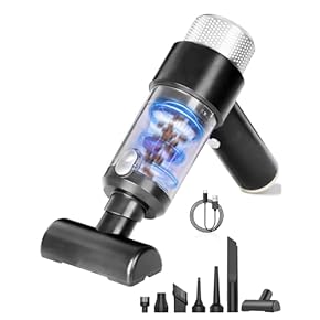 乾湿両用のパワフルコンパクトコードレス掃除機 LEDライト付き 乾湿両用のパワフルコンパクトコードレス掃除機 LEDライト付き