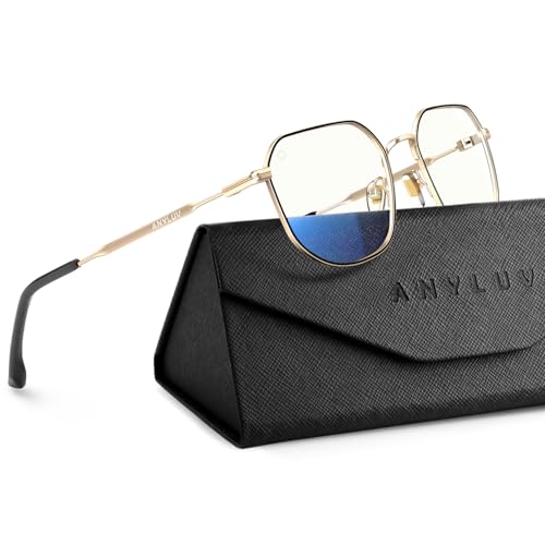ANYLUV Blue Light Blocking Glasses for Women Men, Blue Light Glasses Computer Screen Blocker for Eye Protection