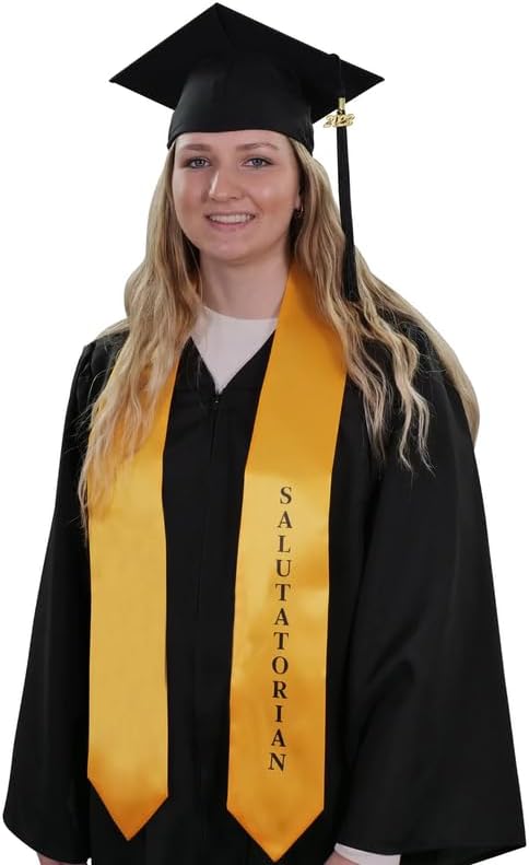 Gradwear Unisex Salutatorian Graduation Stole