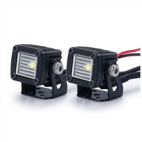 Luces de foco brillante para coche RC crawler 1/10 Axial y Redcat