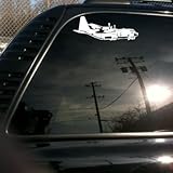 Lockheed C-130 Hercules vinyl decal small