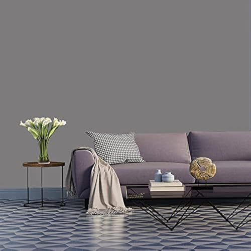 Image of JAAMSO ROYALS Gray Plain matt Wallpaper - Self Adhesive, Water Proof, Peel and Stick Sticker (60CM x 500CM, Gray)