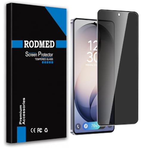 Image of 100% Fingerprint Unlock Support Privacy Tempered Glass for Samsung Galaxy S26 Ultra 5G Anti-Spy, Anti-Glare Screen Protector, Full Coverage, 9H Hardness With Installation Kit