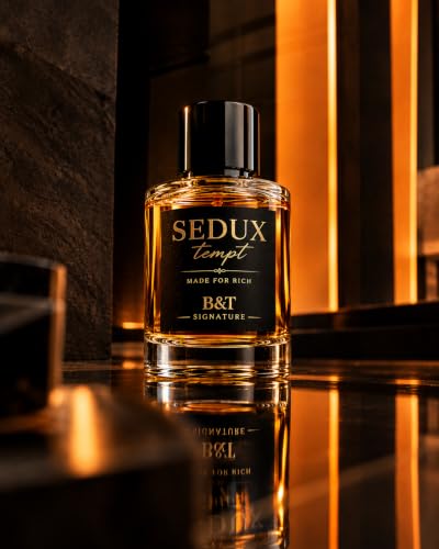 Sedux Tempt, MADE FOR RICH, Bold Magnetic Perfume for Men and Women, 30ml Unisex Fragrance with Oud, Amber, Musk, Leather and Bergamot Notes, Woody Spicy Oriental Scent - view 5
