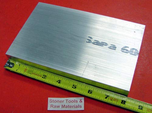 1 Pc of 1" X 5" ALUMINUM 6061 FLAT BAR 8" long