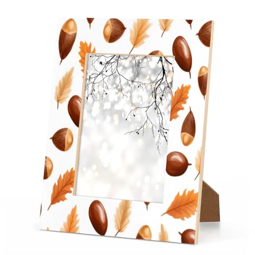 ducanll Fall Wood Picture Frames Can Display 11x14 Inch Photos.With