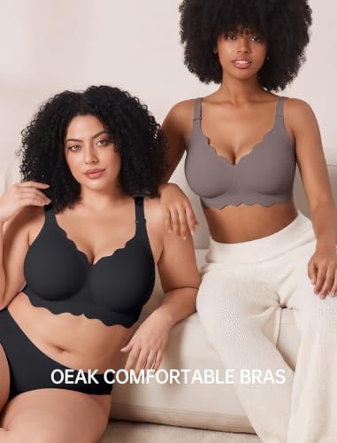 Image of OEAK Women Value Series Jelly Bras Wireless Pushup Convertible Bra
