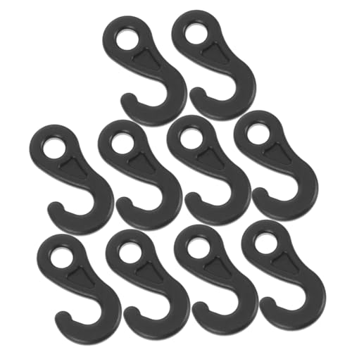 ULTECHNOVO 10 Stück Teiliges Camping Zelt Haken aus Hochfestem Kunststoff Stabiler Zelthaken für Befestigung von Abspannseilen Vielseitig Einsetzbar für Outdoor Zelt Markise und Sonnensegel