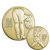 Pin Up Girls Coin Funny Challenge Coin Lucky Funny Gifts for Men Women