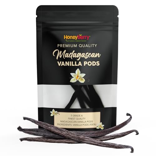 Madagascan Bourbon Vanilla Pods Grade A (12-14cm)