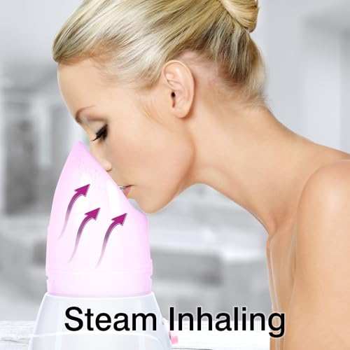 Rio Facial Steamer And Face Sauna Spa For Effective Deep Skin Cleansing, Opens Pores & Removes Blackheads, Nose Attachment For Congestion Relief - 5