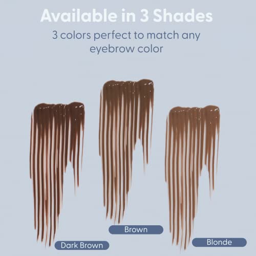 Twenty/Twenty Beauty Full Brows Tinted Gel, Vegan Tinted Eyebrow Gel Made With Clean Ingredients For Shaping And Tinting Your Brows (Dark Brown) #TOP2