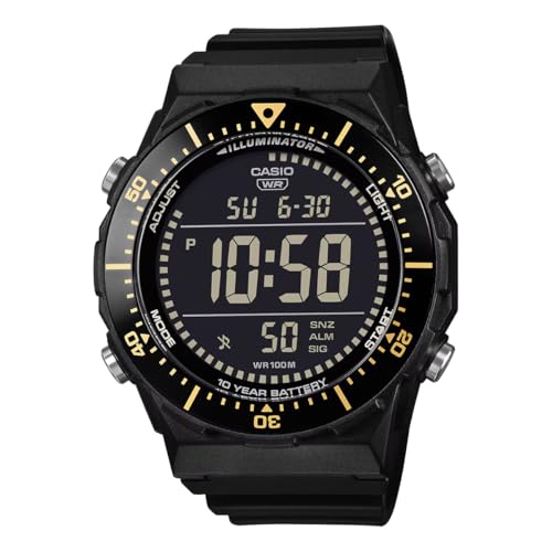 �y���C�h�t������]�x�[���z CASIO �J�V�I �X�^���_�[�h�f�W�^�� AE-1700H STANDARD DIGITAL 10�C���h�� �V���v�� �ȒP���� �A���[�� �^�C�}�[ �X�g�b�v�E�H�b�` �o�b�N���C�g �����Y �r���v �j���p (�I�[���u���b�N) [��
