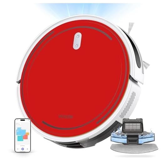 Vyzzle Robot Vacuum Cleaner 5000Pa, Lidar Navigation, 3-IN-1 Robot Vacuum