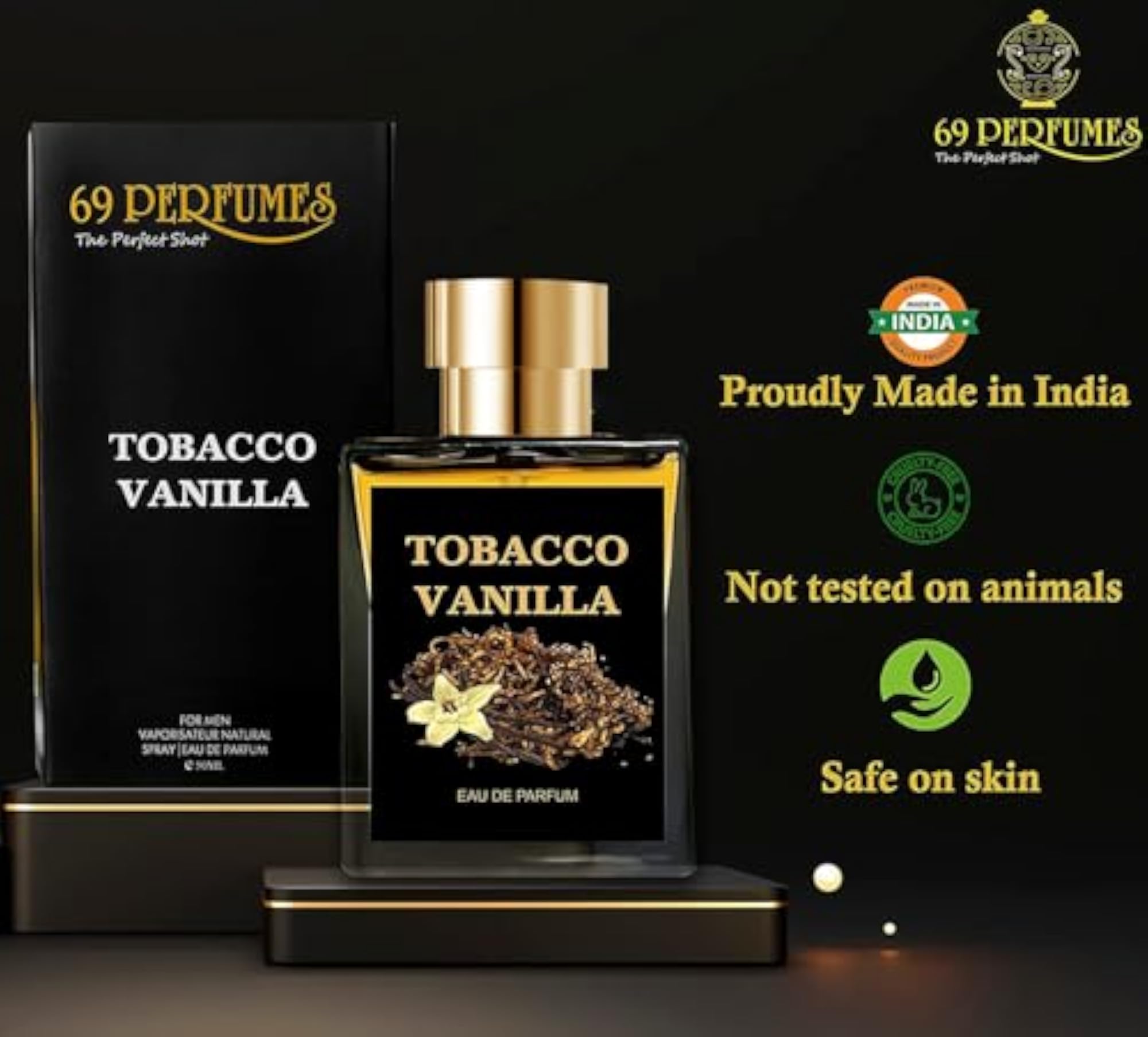 Tobacco Vanilla Perfume for Men, 50ml
