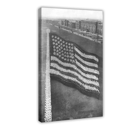 Photo vivante Arthur Mole drapeau américain pour sublimer votre décoration de bureau