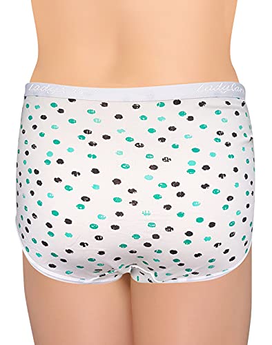 Image of LADY CARE , Panties, Under WEAR, for Women's, Medium Elastic, 3PC Combo Pack, Multi Colour Print, Size M, L, XL, 2XL, 3XL, 4XL, 5XL