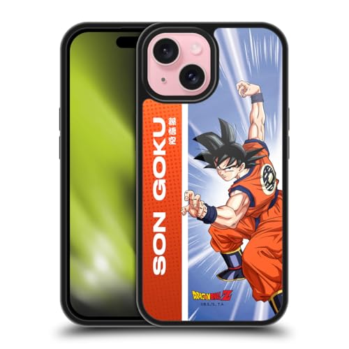 Coque Apple iPhone 15 DBZ Dragon Ball Z Son Goku Saiyan antichoc
