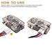 Car Stereo Audio Speak Delay Signal Hi-Low Converter for Auto Amp Subwoofer Amplifier CD Player High to Low Adapter Line Output Converter