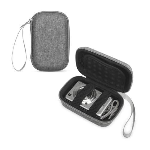 Funda rígida impermeable para cámaras compactas color gris miniatura 1