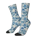 Matériau des chaussettes décontractées : ces chaussettes à col rond sont composées à 95 % de polyester et à 5 % d'élasthanne. Elles sont agréables au toucher, confortables, absorbent l'humidité et sont respirantes, ce qui permet à vos pieds de rester au sec et à l'aise. Elles sont chaudes, légères, respirantes, douillettes, résistantes et ne se déforment pas facilement.