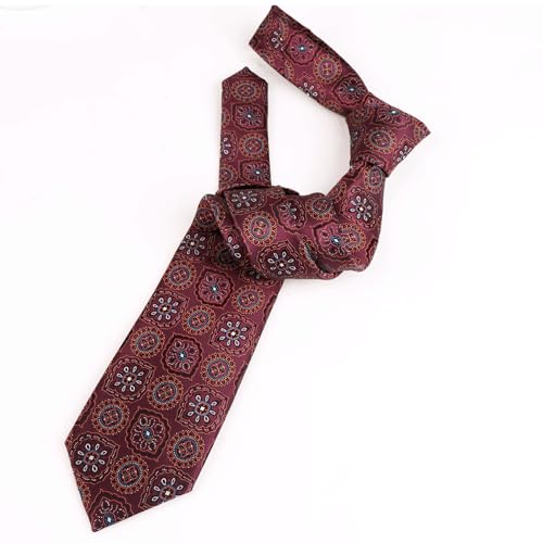 Image of Alizeal Mens Vintage Solid Plaid Tie with Pocket Square 3.15inches Necktie Set