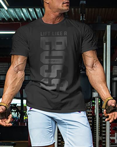 Lift Like a Boss Workout Shirts for Men, Gym Workout T-Shirt3