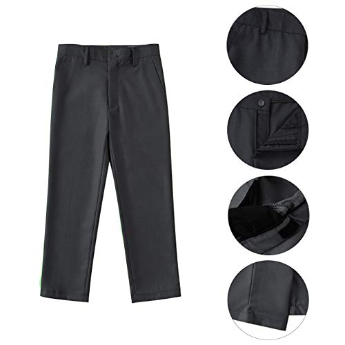 Boy Tuxedo Suits For Kids Boys 2T Suit Slim Fit Toddler Ring Bearer Outfit Dark Gray #TOP5