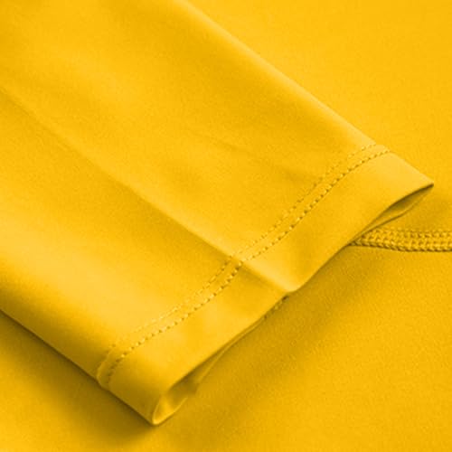 Men's Running Outdoor Long Sleeve Compression Shirts, Water Sports Rash Guard Base Layer, Athletic Workout Shirt4