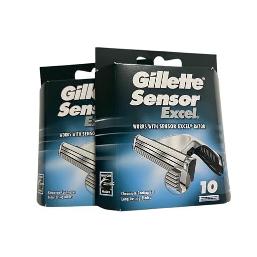 Gillette Sensor Excel Cartridges - 10 ct, Pack of 2