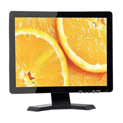 ラボ用顕微鏡アクセサリー 15インチ TFT LCD 1024 x 768 HDMI HD 顕微鏡カメラ カラーモニター スクリーンディスプレイ VGA BNC AV 入力 スタンドホルダー付き