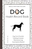 Dog Health Record Book: Xoloitzcuintle Lovers Edition | A Gift for Xoloitzcuintle Owners and Pet Lovers | The Holistic Dog Log Book for Xoloitzcuintle Moms and Dads