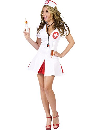 Say Ahhh!ああ言う！ Sexy Nurse Adult Costume セクシーなナース大人用コスチューム♪ハロウィン♪サイズ：Medium/Large (10-14)（Amazon）