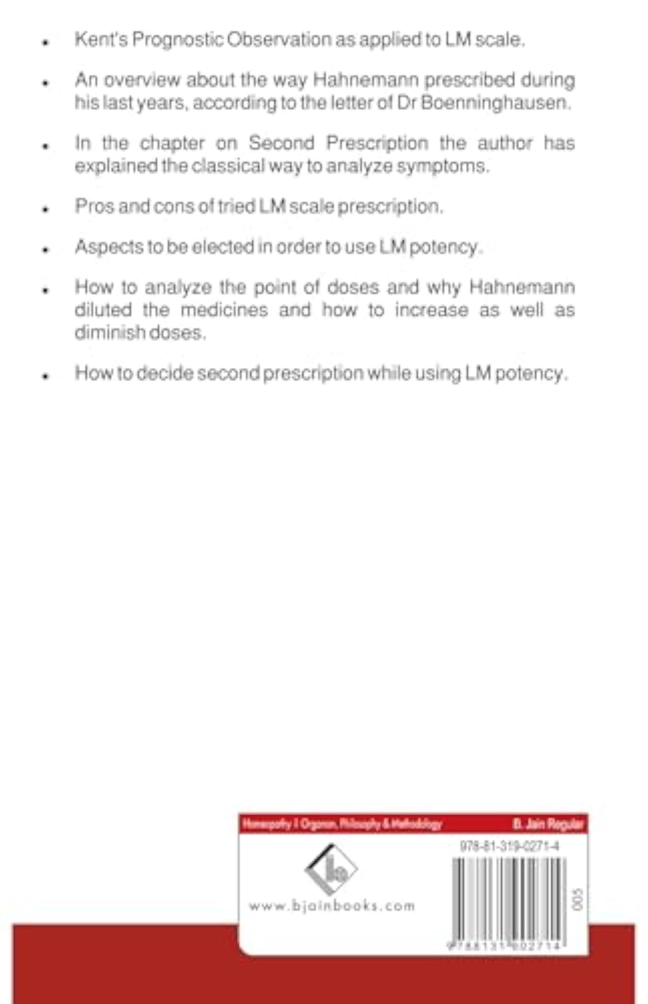 LM Scale 50 Millesimal Potencies