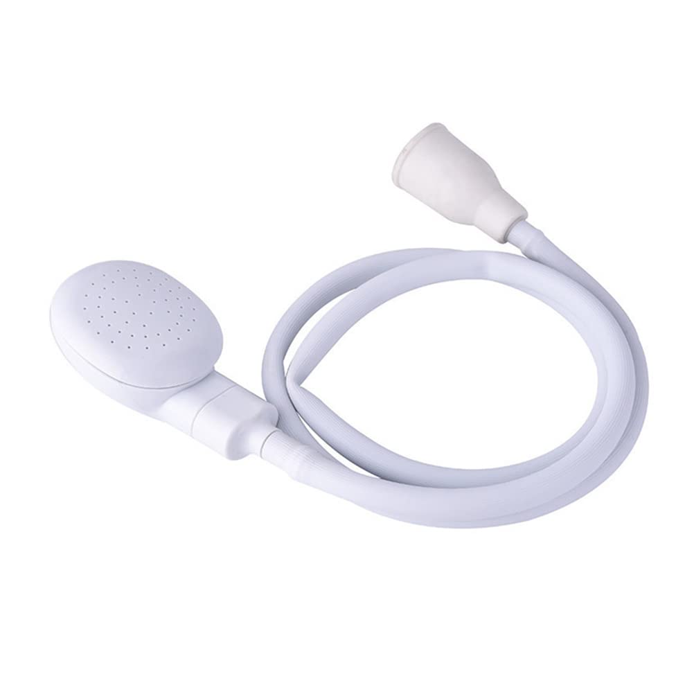 RvPaws Multifunctional Rubber Pet Grooming Portable Handheld Shower Head with Tub Faucet Sprayer Hose Suitable for Bathing Baby and Pets Washing Hair (White) (B0CLD3DWCJ) Amazon Price History, Amazon Price Tracker