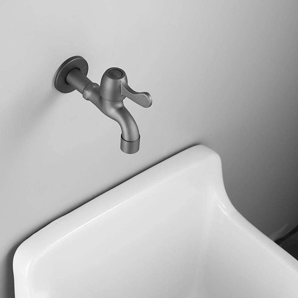 Rubinetti, Rubinetto da Cucina in Acciaio Inossidabile Grigio per lavabo da Giardino Decorazione in Stile WC 5 Comfortable Anniversary