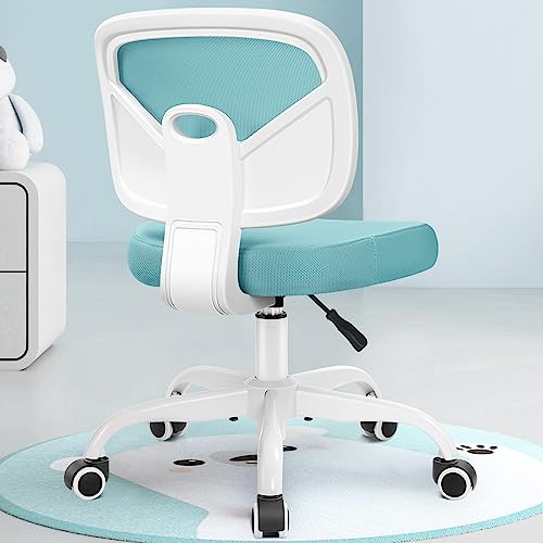 Primy Kids Desk Chair, Pink Study Chair for Boys Girls with Height Adjustable, Swivel Mesh Task Student Chairs for 4-12, Growing Teen Office Chair for Home/School/Office (Teal) PR777 Teal