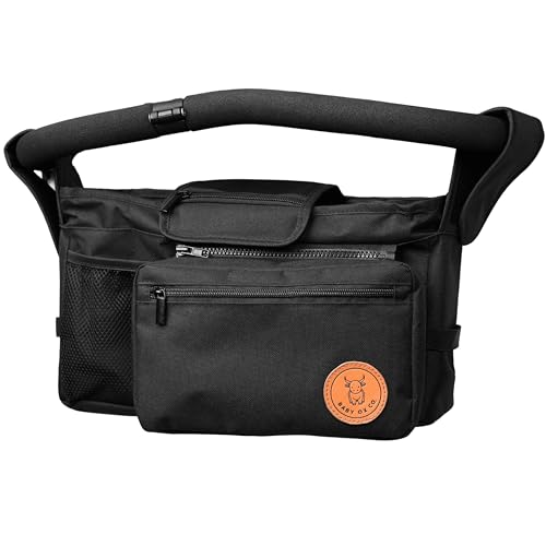 BABY OX CO. Universal Stroller Organizer with Insulated Cup...