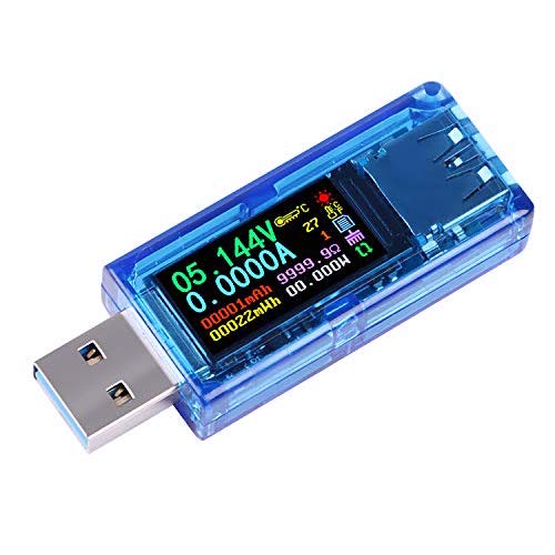 USB 3.0 Tester Multimeter 3.7-30V 0-4A USB Voltage Tester USB Digital Current