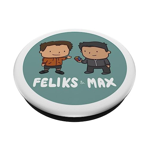 Feliks and Max PopSockets Swappable PopGrip, Black - Image 2