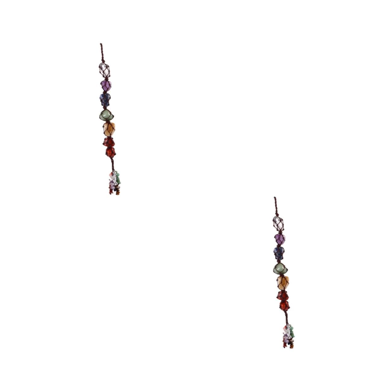 Cristaux de chakra intérieur portable pour rétroviseur et suspension de lustre bien-être