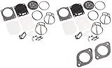 Dual Twin Carb Rebuild Kit & Base Gaskets Sea Doo 947 951 RX RXX GTX GSX LRV XP