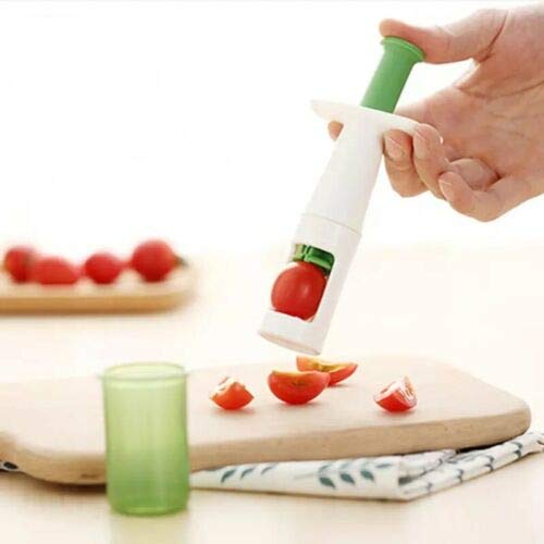 Grape Cutter, Tomato Slice for Baby Auxiliary, Multifunctional Creative Cut Tools for Salad Strawberry Cherry Fruit Vegetable