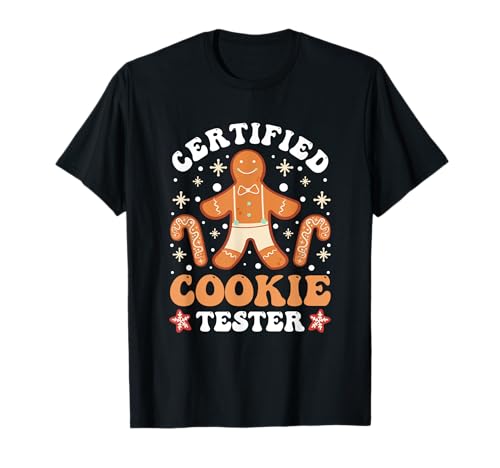 Probador Certificado De Galletas Navideñas Camiseta