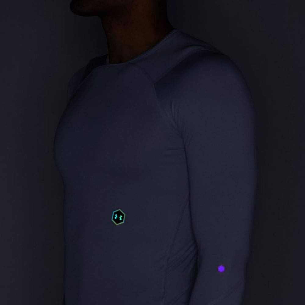 Under Armour Hommes UA Rush T-shirt de compression, léger T-shirt manches longues avec technologie Rush, long T-shirt de sport à la coupe compression