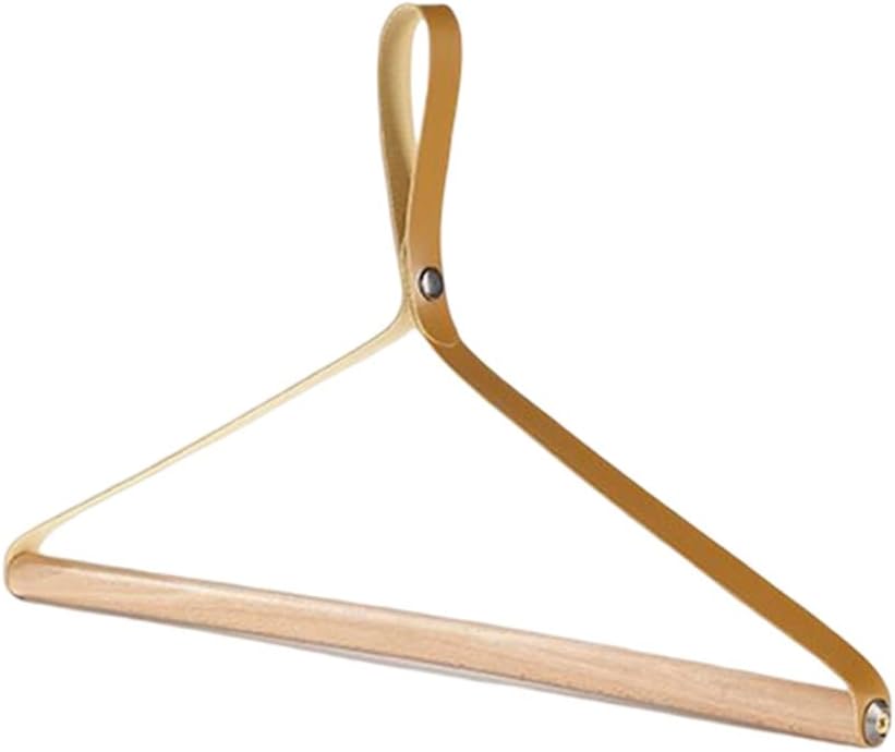 1pc Beech Wood Clothes Rack Not Easy to Slip Off High Load Bearing Capacity Good Toughness Suitable for Traveling(D)