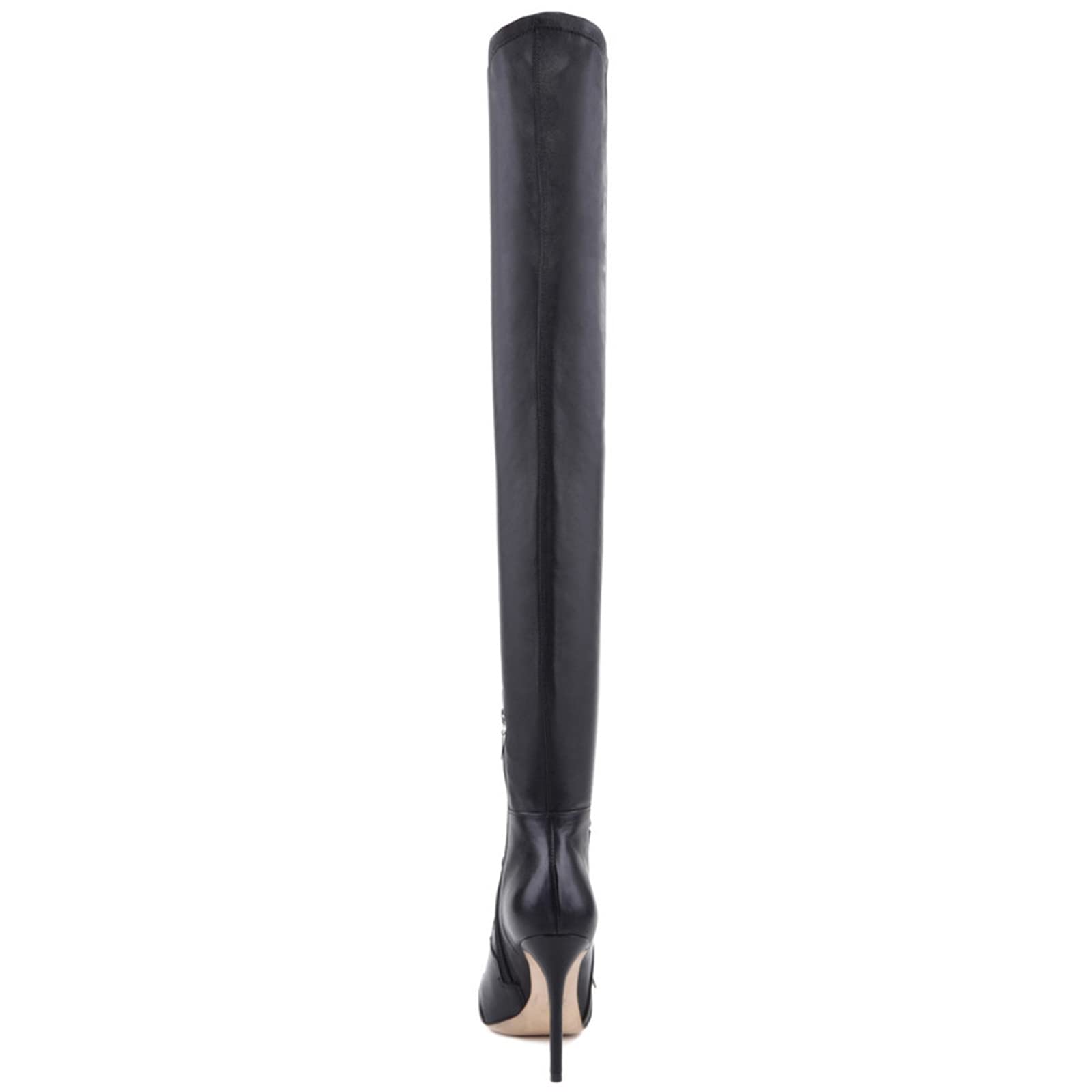 Unisex Herren Damenmode Reißverschluss Design Spitz Oberschenkel High Overknee Stiefel Fetisch High Heel Stiletto Stiefel Schuhe Größe 34-46