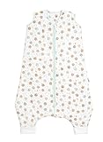 como armar cuna graco de madera Saco de dormir con pies para niños - Peso standard aprox. 2.5 tog para todo el año y en cuartos con 15-21 grados. Saco de dormir en jersey con Búhos.